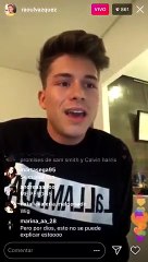 Raoul Vázquez canta en su directo "Promises" 17-1-19