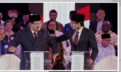 Prabowo Berjoget, Sandiaga Memijat saat Dilarang Interupsi