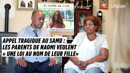 Appel tragique au Samu : les parents de Naomi veulent «une loi au nom de leur fille»