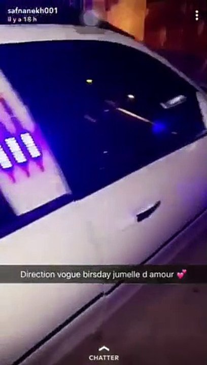 Marie Louise se déplace en limousine pour son anniversaire