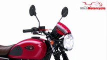 2019 Kawasaki W175 Cafe Racer Red New Version | Kawasaki W175 Cafe Racer 2019 | Mich Motorcycle