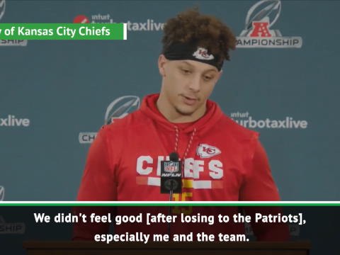Patriots-Chiefs will be a dogfight - Mahomes