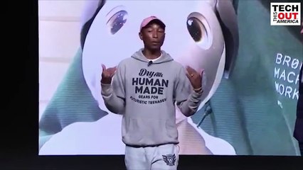 The Power of Hip Hop: Pharrell Williams & Sony Talks 8K TV's @ CES 2019