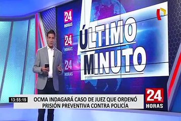 OCMA abre investigación a juez que dictó prisión para policía que abatió a ladrón