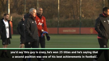Finishing second with Man United was one of my greatest achievements - Mourinho