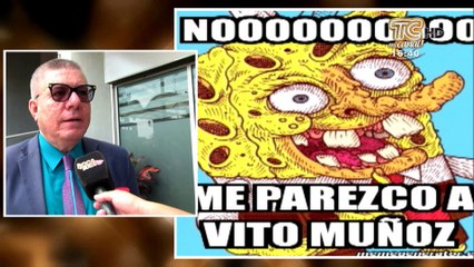 Vito Muñoz víctima de los memes en redes sociales, él se pronuncia al respecto