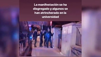 Detienen a cinco radicales que intentaban reventar un acto de VOX en Zaragoza