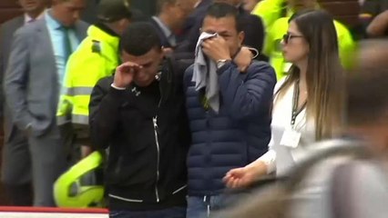 Скачать видео: Aumenta a 21 la cifra de muertos en el atentado con coche bomba en Bogotá