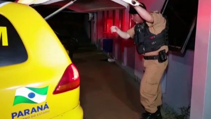 Homem ameaça esposa e tenta resistir à prisão