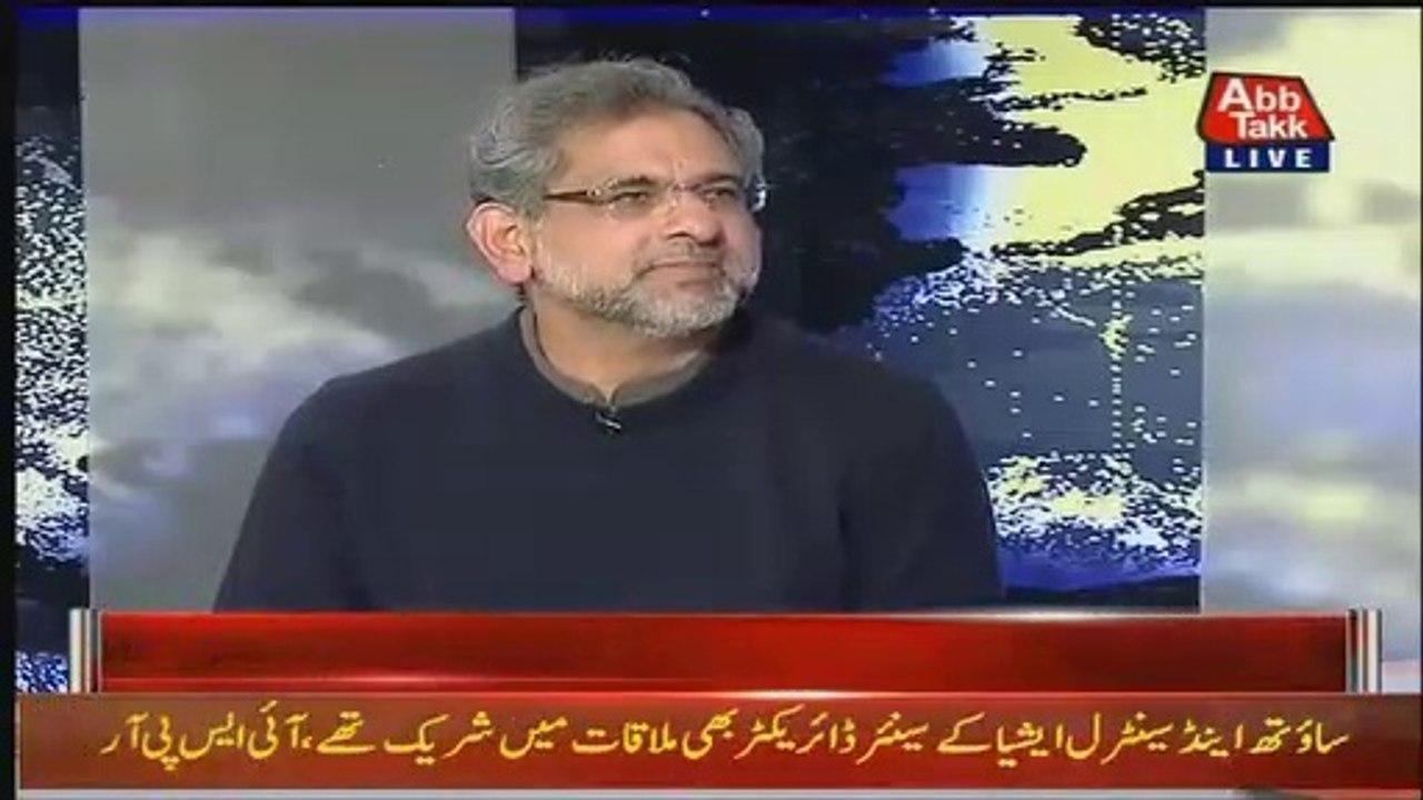 Yes I have helped out Ishaq Dar to escape- Shahid Khaqaan Abbasi