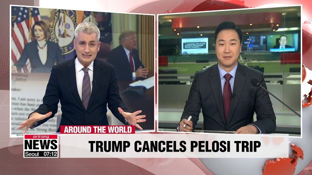 Trump postpones U.S. House Speaker Pelosi's overseas trip amid shutdown