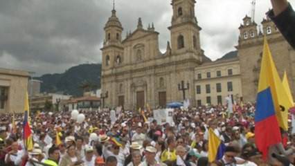 Colombianos expresan un rechazo frontal al terrorismo tras atentado en Bogotá
