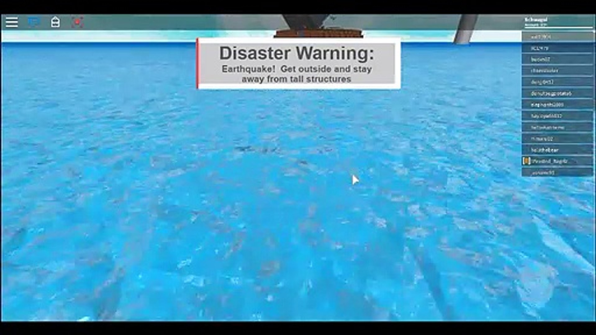 Roblox Natural Disaster Survival Intense Earthquake Video Dailymotion - tsunami roblox natural disasters