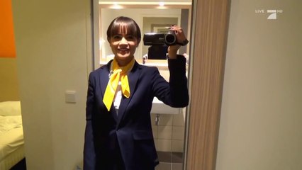 客室乗務員の大変な仕事に挑戦  ルフトハンザ航空（ドイツ ドキュメンタリー）