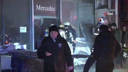 Dolapdere Sanayi Sitesinde Yangın: 1 Kişi Öldü