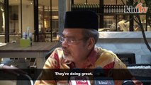 Tajuddin bursts out laughing when asked to rate Harapan ministers