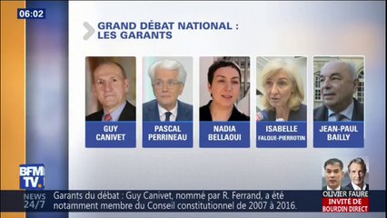Grand débat national: voici les noms des cinq "garants"