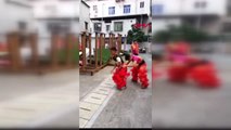 Dha Dış - 'aslan Dansı' Provası Sosyal Medyada Büyük İlgi Çekti