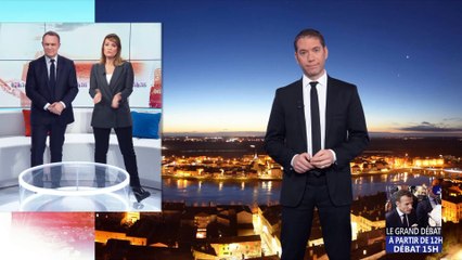 La météo pour ce vendredi 18 janvier 2019