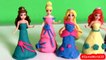 Barbie dolls dress up with Play Dough , Play Doh dress for Princess