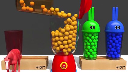 Learn Colors with Bunny Mold and m&m Chocolate Nursery Rhymes for Kids Children