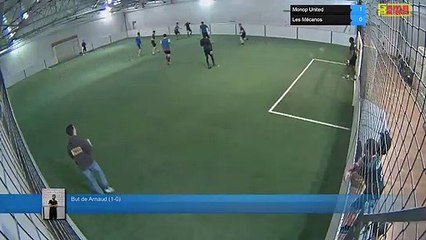 But de Arnaud (1-0) - Monop United Vs Les Mécanos - 17/01/19 20:00 - LIGUE 4 - Poitiers Game Parc