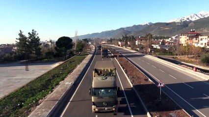 Suriye sınırına askeri sevkiyat - HATAY
