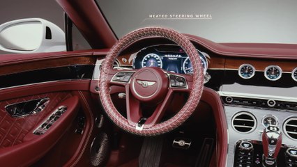 Bentley Continental GT Convertible - Comfort Heating Graphical Overlay