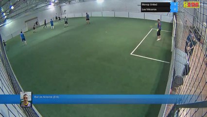 But de Antoine  (8-6) - Monop United Vs Les Mécanos - 17/01/19 20:00 - LIGUE 4 - Poitiers Game Parc