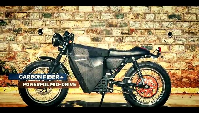 ECR V1: la Cafe Racer eléctrica