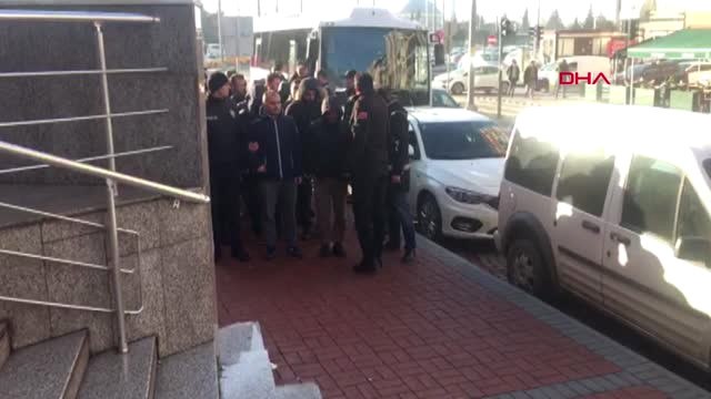 Kocaeli Fetö'nün TSK Yapılanmasında 19 Şüpheli Adliyede