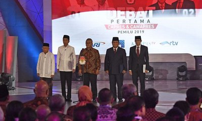 Debat Capres Memuncaki Perbincangan di Media Sosial