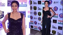 Surbhi Chandna looks gorgeous in black embellished jumpsuit at Lions Gold Awards 2019 | Boldsky