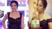 Surbhi Chandna looks Stylish in Black outfit at 25th Sol Lions Gold Awards 2019 | FilmiBeat