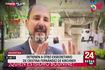 Argentina: detienen a último exsecretario de Cristina Fernández  que seguía libre