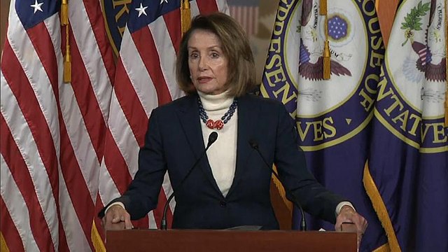 Donald Trump cancela un viaje oficial de la demócrata Pelosi, presidenta de la Cámara Baja