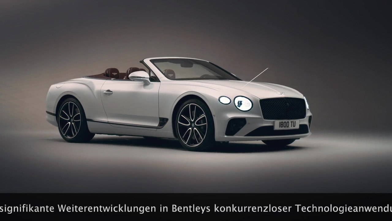 Der Bentley Continental GT Convertible - Das Exterieur und Technologie