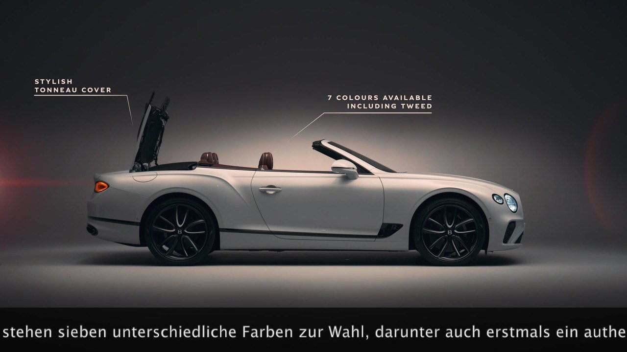 Der Bentley Continental GT Convertible - Das optimierte Cabriolet-Verdeck