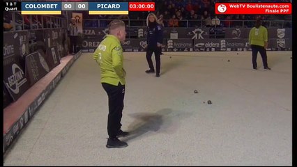 Finales PPF 2019 à Fréjus : Quart individuel féminin COLOMBET vs PICARD