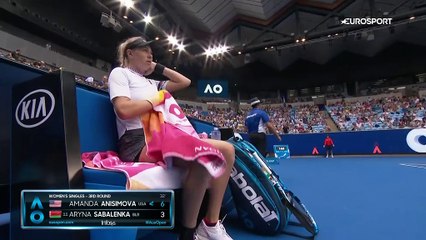 Anisimova a déjà tout d'une grande : son succès face à Sabalenka en vidéo