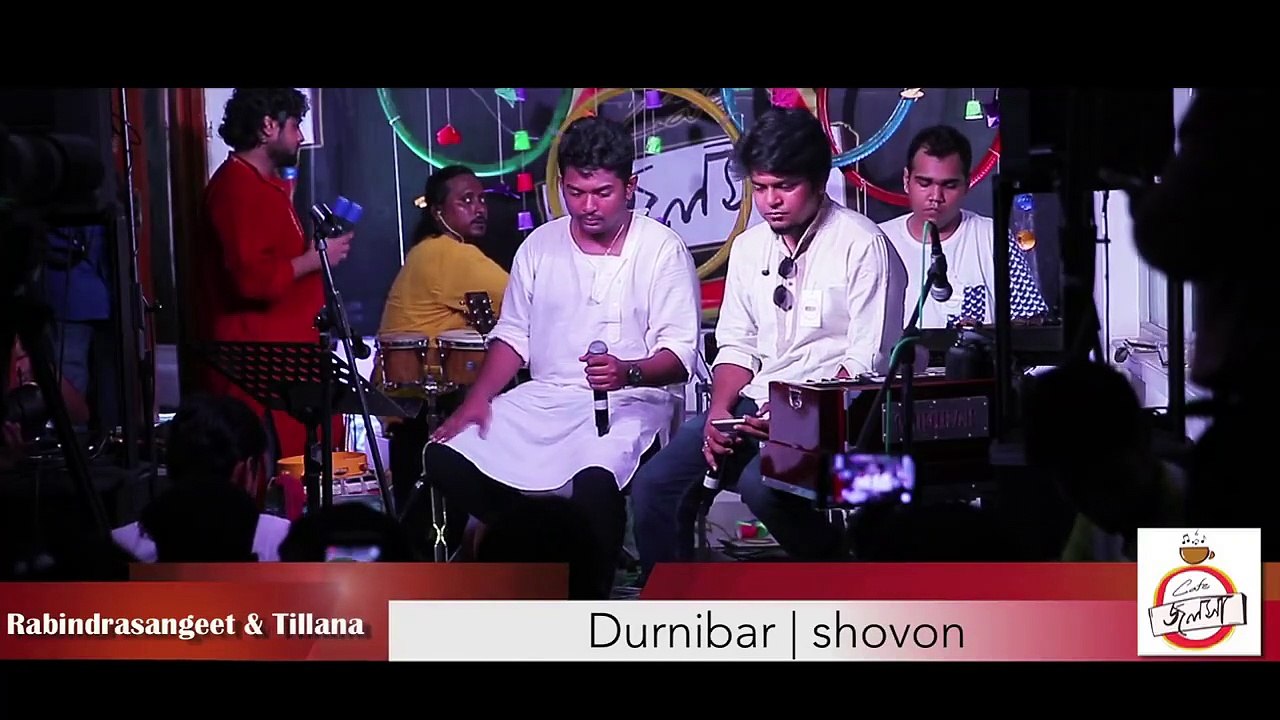 Rabinrasangeet & Tillana | Cafe Jalsha Part 1 | Durnibar & Shovan | Live
