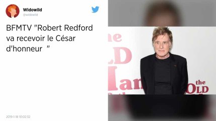 L’acteur Robert Redford récompensé par un César d’honneur