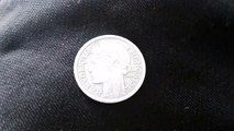 moneda francia 2 francs 1946 coin