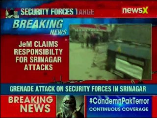 JeM claims responsibility for twin grenade attack in Jammu & Kashmir