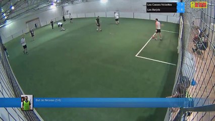 But de Nicolas (3-6) - Les Casses Noisettes Vs Les Barjots - 17/01/19 21:00 - LIGUE 5