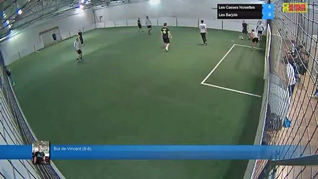 But de Vincent (6-8) - Les Casses Noisettes Vs Les Barjots - 17/01/19 21:00 - LIGUE 5