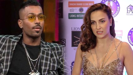Hardik Pandya के Koffee With Karan 6 वाले बयान पर भड़की Elli Avram; Watch Video | वनइंडिया हिंदी