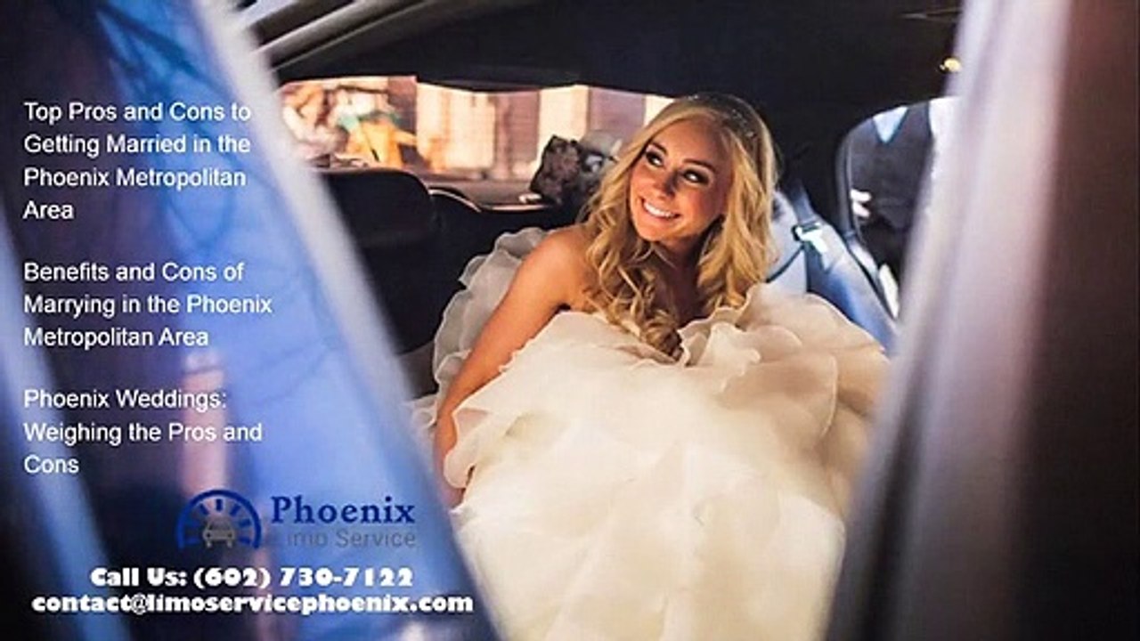 Top Pros and Cons to Getting Married in the Phoenix Metropolitan Area