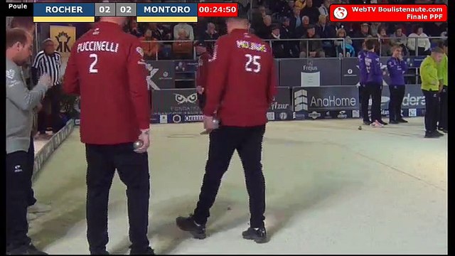 Finales PPF 2019 à Fréjus : Poules des quarts ROCHER vs MONTORO