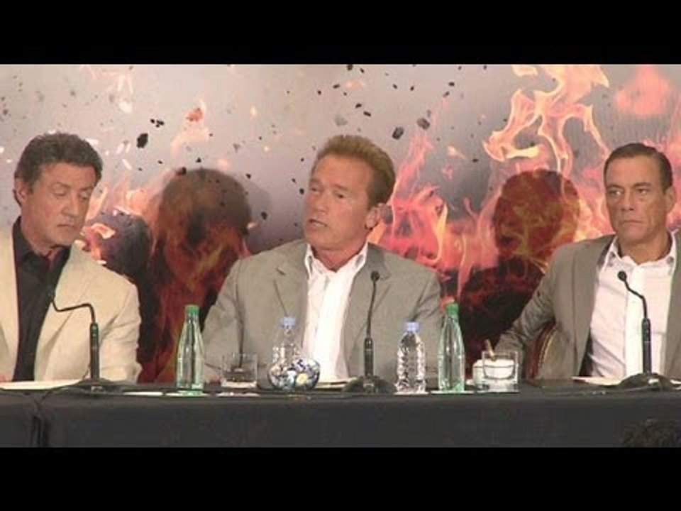 Expendables 2 Press Conference (Paris)